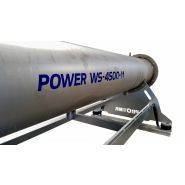 Rotor sans soudure en acier inoxydable équilibré électroniquement