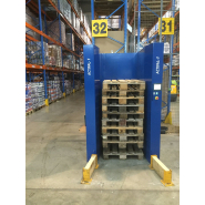 Empileur-dépileur fixe conçu pour Zone de stockage  -  capacité 15, 20, 25, 30 palettes  - disponible sur-mesure -  ACTIPAL-F_4