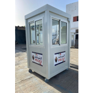 Poste de gardiennage transportable et robuste