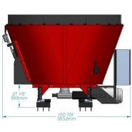 M40s - Mélangeuse agricole Rovibec - Capacité 353 pi3 (10 m3) à 432 pi3 (12.23 m3) - Direct Drive haute efficacité_4