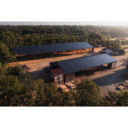 Rénovation de toiture et installation de panneaux photovoltaïques sur hangar agricole - valorisation économique et écologique Rénovation de toiture et installation de panneaux photovoltaïques sur hangar agricole - valorisation économique et écologique