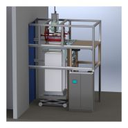 Stations de remplissage pour big bags - Bernhardt SA - dimension du big bag 900 x 900 x 2200 mm - inox 304L/316L, pesage précis et soudure liner_4