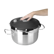 Cocotte à pression professionnelle inox 18/10 - Chef Luxe - 15 L - Compatible tous feux, induction - Lacor_4