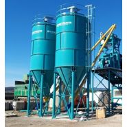 Cs-50 - silo à ciment - constmach - capacité de 50 tonnes
