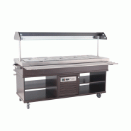 Buffet réfrigerée gn 5/1 l1900mm 7078.0015 COMBISTEEL_4