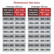 Patapl2b1e_449 - plonge professionnelle - maison patay - 2 bacs avec 1 égouttoir_4