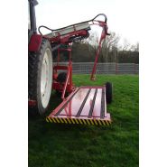 Récolteuse de carottes PSOPS - Simon - portée 3 points avec châssis robuste et mise en pallox_4