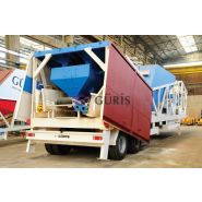 Centrale à béton mobile GMP 100 CT - Guris - capacité 100 m3/h - mélangeur twin shaft_4