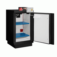 Armoire anti-feu 90 min batteries lithium basse 1 porte - 798+LI - Alarme + recharge / Blanc_4