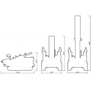 TG 73-200 - Pénétromètres - Pagani Geotechnical Equipment - Vitesse de translation 0 ÷ 2.5 km/h - Essais statiques et dynamiques, chariot chenillé automoteur_4