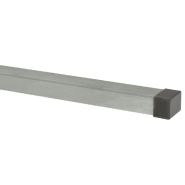 Vidaxl poteaux de clôture de jardin 20 pcs argenté 220 cm acier 3196187_4