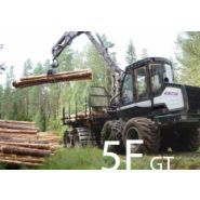 Grue forestière compacte Logset 5F GT avec options de grue jusqu'à 10 mètres