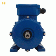 Moteur électrique Triphasé 400/700v 5,5 Kw 1000 Tr/min  - Ms132m264b3 Bride B3 - Bobinage Cuivre_4