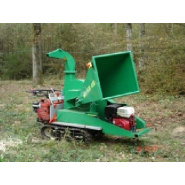 Broyeur de branches autonome à 4 ou 6 couteaux radiaux de 150 mm  - SUPER-PAIN 450 option T / option G avec moteur essence_4