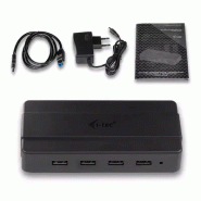 I-tec USB 3.0 Charging HUB 4 Port + Power Adapter_4