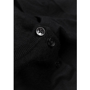 Cardigan luxueux en mélange de laine mérinos - Phoenix Femmes - Noir - Nimbus_4