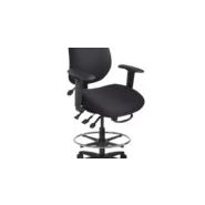 Geocentric - Chaise de bureau ergonomique à dossier haut - Réglages personnalisables et options variées_4