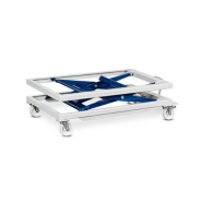 Table élévatrice flexible - HERCULES - capacité 300 kg, hauteur réglable 400-1 010 mm, garantie 5 ans_4