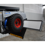 Balayeuse ramasseuse industrielle sans connexion star'clean pour chariot élevateur - emily clean_4