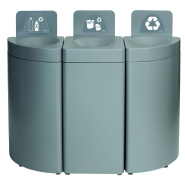 Panneau d'affichage pour collecteur modulaire anti-feu - Compatible 1/4 de cercle et carré - Probbax® en acier galvanisé_4