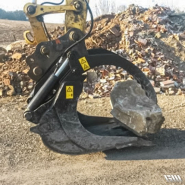 Godet grappin avec option de dents CAT haute qualité