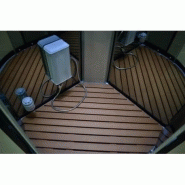 Cabine de douche hammam Lutèce® - 80x80 cm - Panneau digital, hydromassage, LED, Bluetooth et USB_4