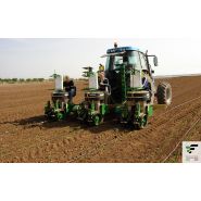 Planteuse Duplex - Fedelemario - distance entre rangs 35 cm - semiautomatique avec distributeur rotatif 24 godets_4