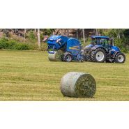 G-1 F125 - Presse à balle ronde Göweil - Longueur 4735 mm - Pick-up pendulaire à 6 rangs_4