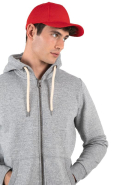 Casquette en coton et polyester recyclés K-loop tracking - 5 panneaux - Réf: KP228 - Marque K-up_4