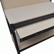 Vidaxl établi avec panneau perforé et tiroir 141769_4