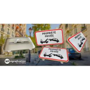 Plaque et panneau propriété privée personnalisé_4