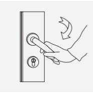 Porte simple sur-mesure anti-effraction CR4 avec pare-balles FB7, pleine ou vitrée - Metal Quartz_4