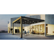 Alluver - Pergolas modernes en aluminium avec couverture en verre et options personnalisables_4