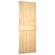 Vidaxl porte narvik 70x210 cm bois massif de pin 154427_4