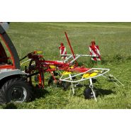 Alpinhit Faneuses Alpin - Pottinger France - largeur de travail de 4,45 m à 6 m - construction légère et adaptation au sol_4