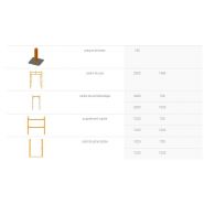 Échafaudage européen démontable DERCONS - diamètre du tuyau 42 mm - acier de haute qualité_4