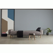 Innovation Living - Canapé design multifonction Mimer convertible lit 140x200cm en tissu Mixed Dance Grey_4