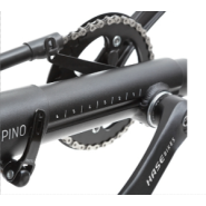 Tandems - Pino Tour Tandem Aluminium avec Moyeu Rohloff 14 vitesses et Freins hydrauliques Shimano XT_4