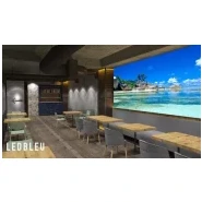 Ecran d'intérieur LED PANTHERE pour restaurant, brasserie, foodcourt et hôtel - COB 2K - Pack - 108