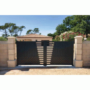 Portail battant déco droit - 4750 / 1700_4