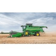 Moissonneuse T550 avec système de suspension offrant plus de confort