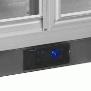 Arrière bar réfrigéré 2 portes BA26SS inox TEFCOLD_4
