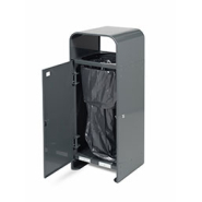 Corbeille publique en acier renforcé - CITY - 70L ou 120L - Coloris variés - Options disponibles_4