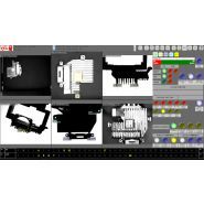 HUS-IND-17 - Pupitre de commande industrielle VEA - écran tactile capacitif multi-touch 23