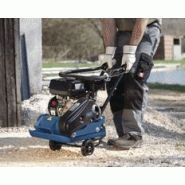 Machine de compactage robuste idéale pour pavés et surfaces dures