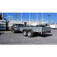 Remorque à 2 essieux freinés - Humbaur HA 2331 - grande qualité de fabrication avec accessoires et équipements variés_4