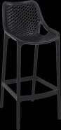 Lot de 4 Chaises de Bar empilables - Polypropylène - AIR_4