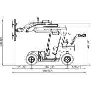Robots de pose de vitrages lourds Smartlift SL 409 OUTDOOR - lève-vitres tout terrain avec longue durée de vie, capacité 430 kg_4