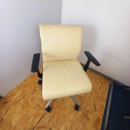 Steelcase Think - Chaise d'occasion - Ergonomique avec système de flexion et basculement - Hauteur réglable - Couleur beige_4