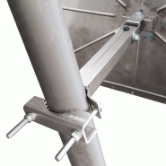Miroir industrie et logistique - en acier inoxydable - pour environnements contraints et contrôle 2 directions_4